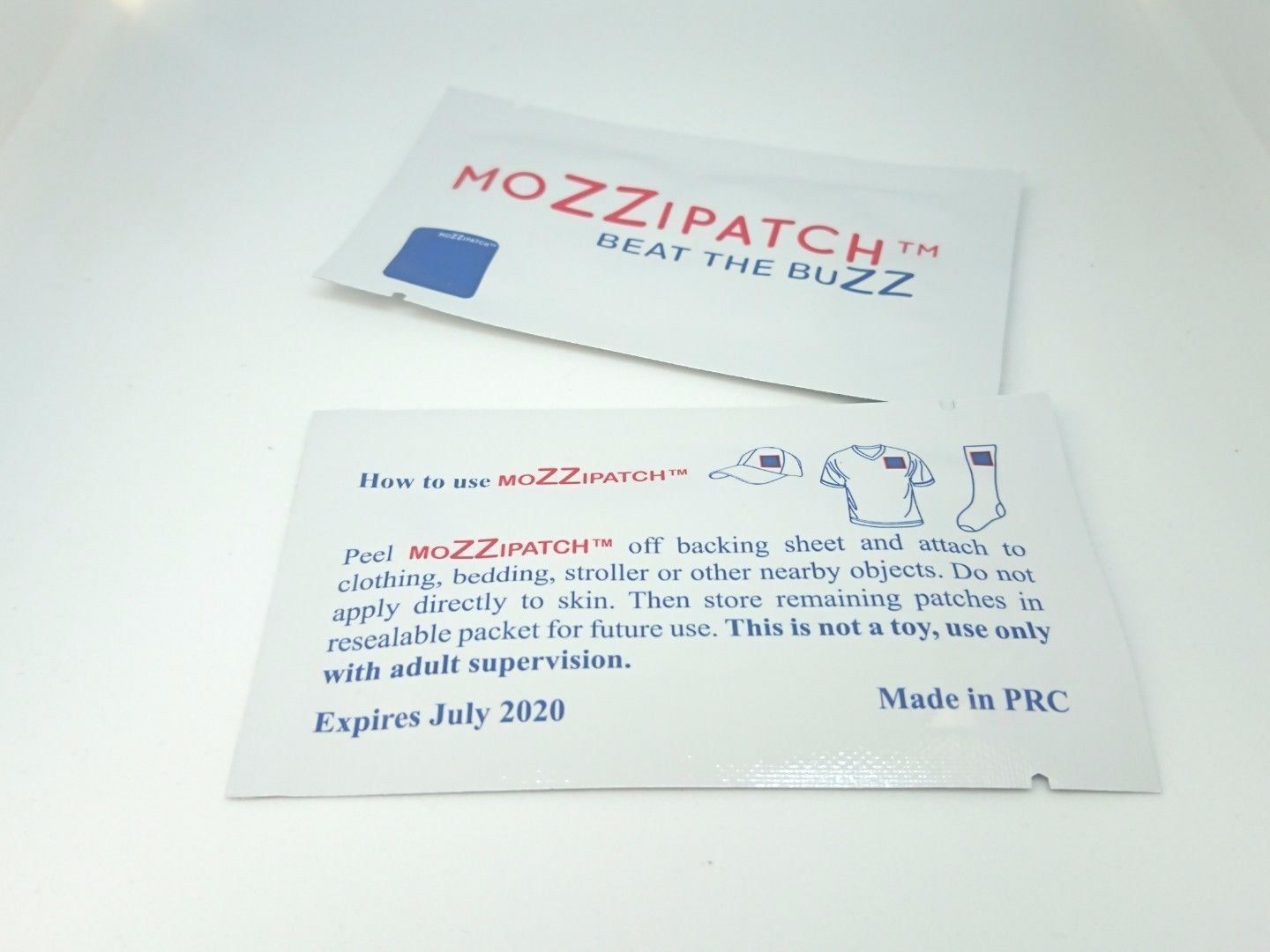 moZZipatch Bug & Bug Resistant DEET Free NonToxic Children Adults Patches - Image 4