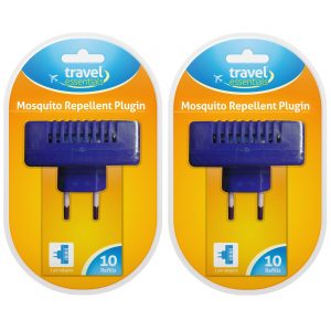 2 x Plug-in Two Pin European Plug - Bug & Parasite Resistant With  Refills