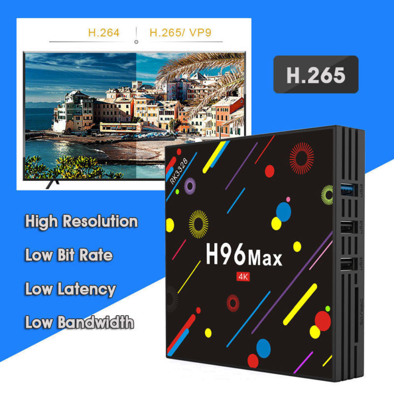 H96 Max H2 4GB+32GB Good TV Discipline Quad Core Android 7.1 Double WIFI 4K Extraordinarily HD KD - Image 3