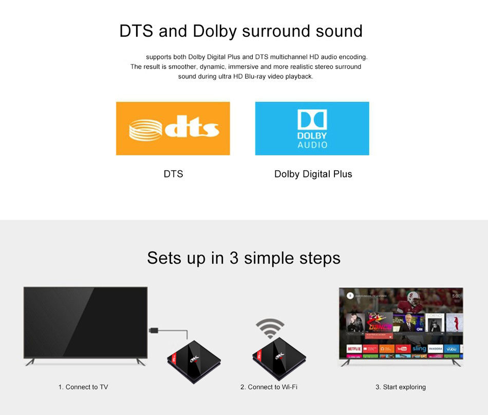 18 H96 Professional+ 3GB 32GB Amlogic S912 Octa Core Android 7.1 TV Field+Mini Keyboard - Image 8