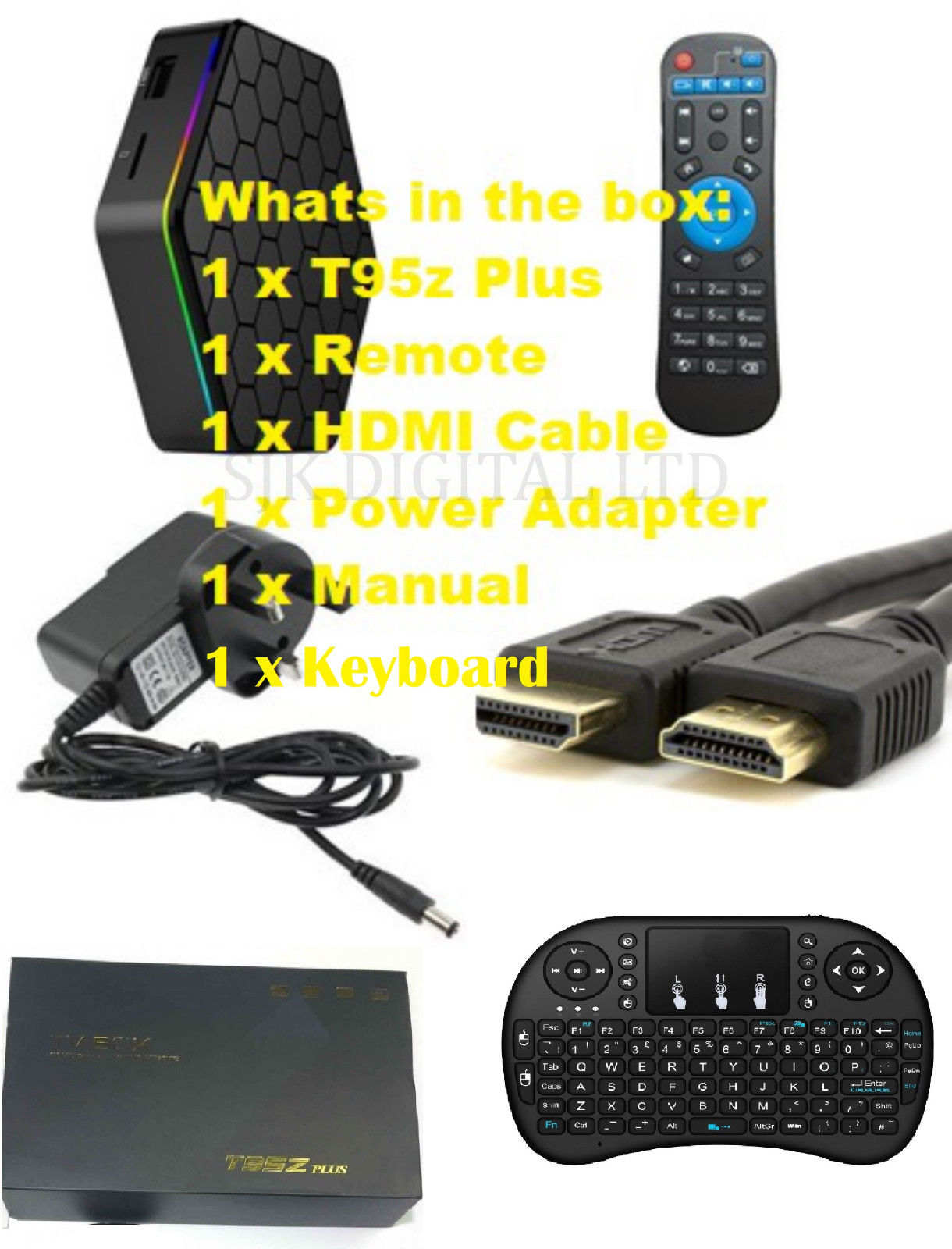 T95Z Plus S912 Octa Core 3GB/32GB Android TV Box - Image 10