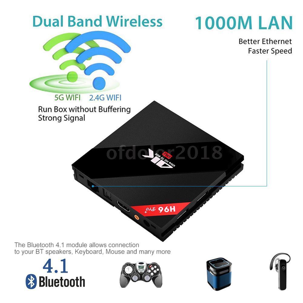 18 H96Skilled+ 3GB 16GB 32GB Amlogic S912 Octa Core Android7.1 TV Subject 5G WIFI F8L4 - Image 6
