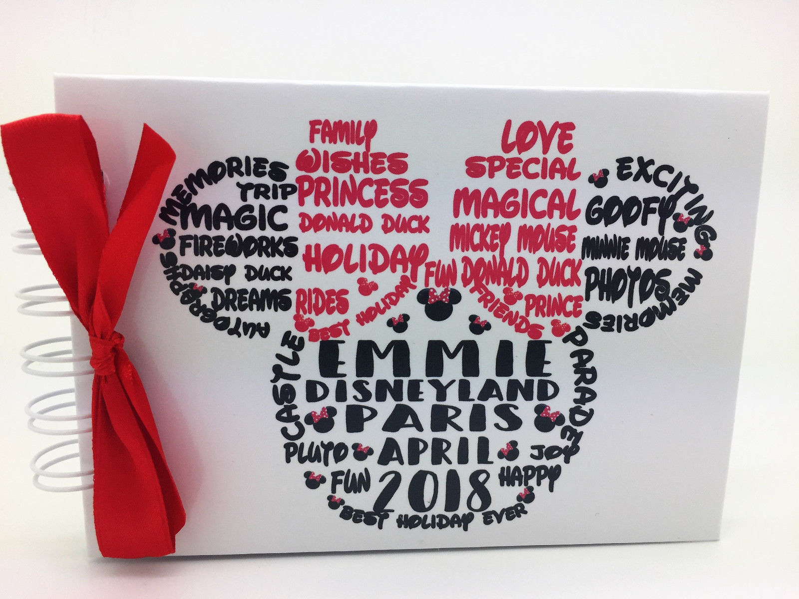 A6-Personalised Walt Walt Disney World World Autograph E-book-Pocket Dimension HARDBACK PROTECTIVE COVERS *** - Image 8