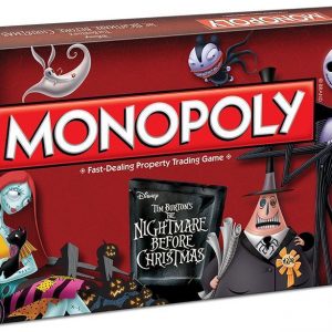 Walt Disney Tim Burtons ' The Nightmare Sooner than Christmas' Monopoly Board Recreation