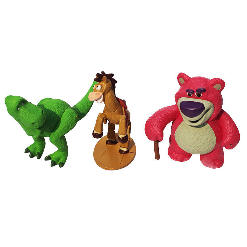 Children Gadgets Disney World Toy Story three Heroes 9pcs/Set Figurine Figures Cake Toppers Play - Image 7