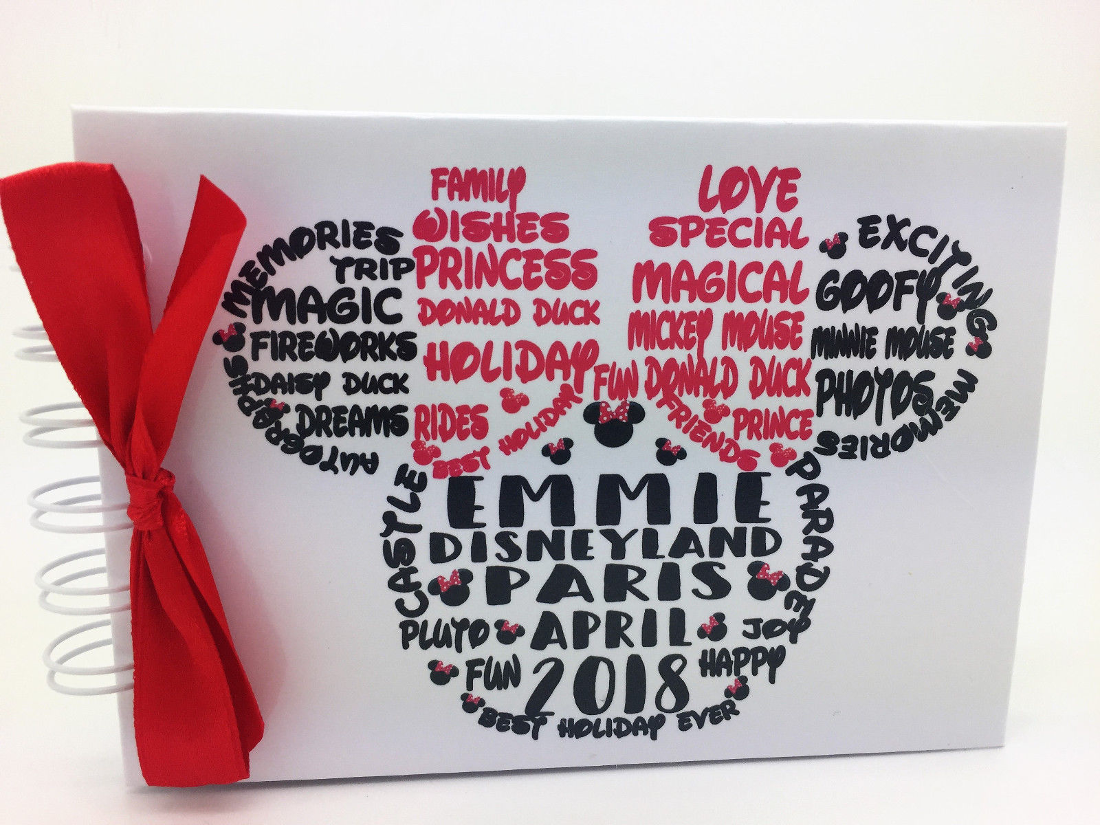 A6-Personalised Walt Walt Disney World World Autograph E-book-Pocket Dimension HARDBACK PROTECTIVE COVERS *** - Image 7