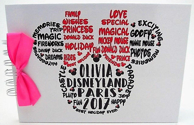 A6-Personalised Walt Walt Disney World World Autograph E-book-Pocket Dimension HARDBACK PROTECTIVE COVERS *** - Image 5