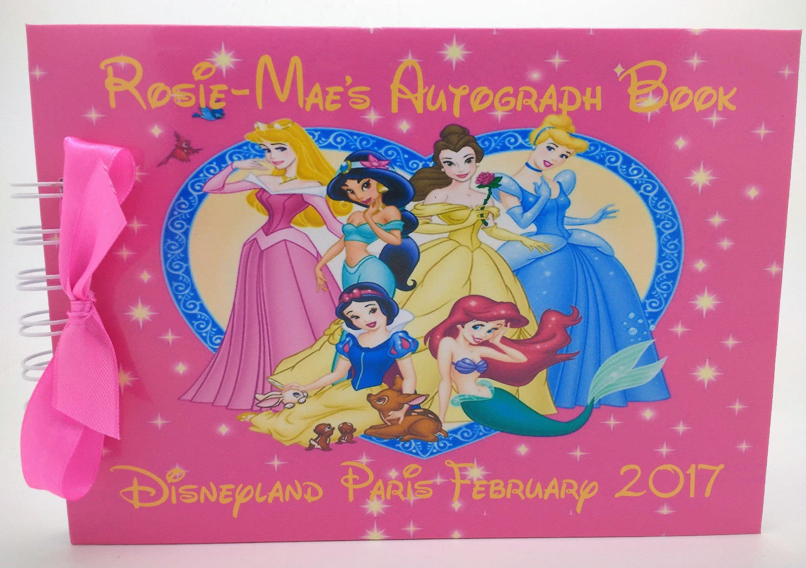 A6-Personalised Walt Disney World World Autograph E book-Pocket Measurement HARDBACK PROTECTIVE COVERS 9