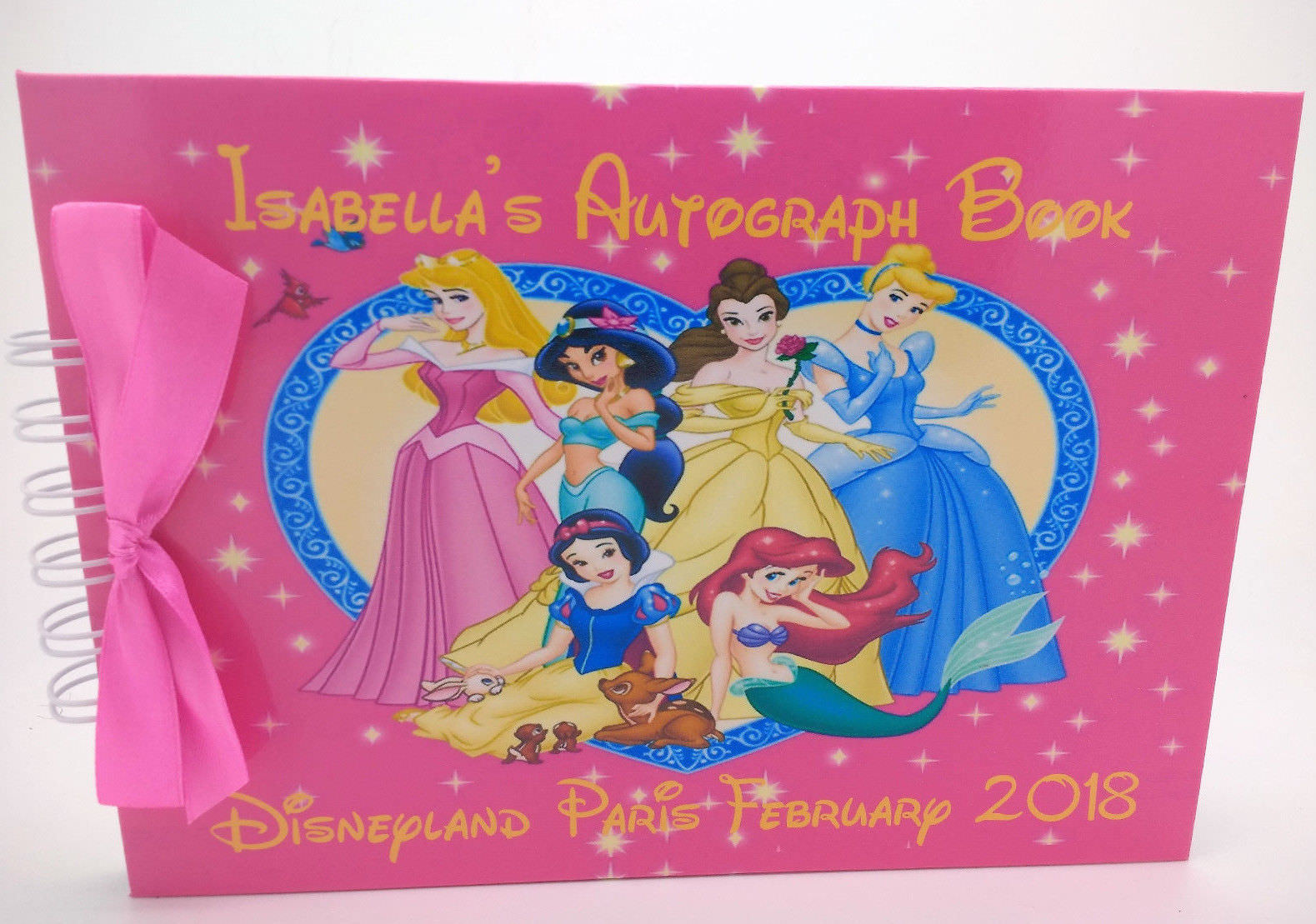 A6-Personalised Walt Disney World World Autograph E book-Pocket Measurement HARDBACK PROTECTIVE COVERS 9 - Image 2