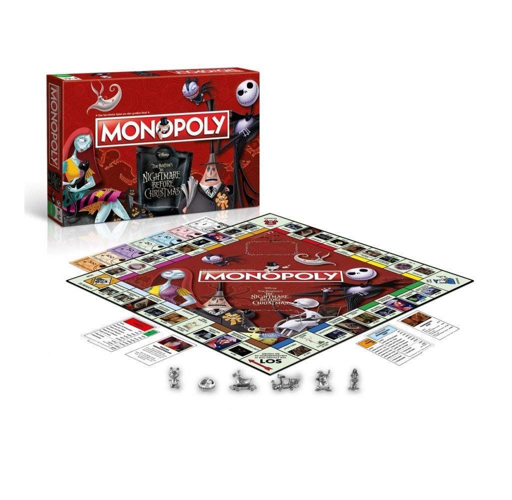 Walt Disney Tim Burtons ' The Nightmare Sooner than Christmas' Monopoly Board Recreation - Image 4