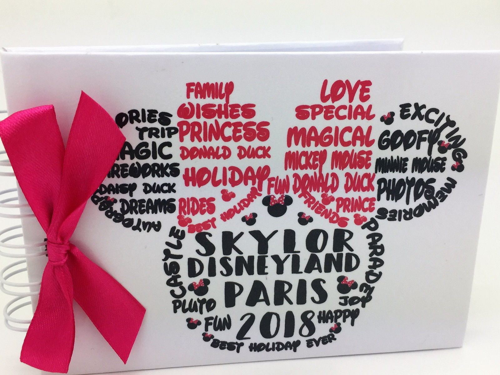 A6-Personalised Walt Walt Disney World World Autograph E-book-Pocket Dimension HARDBACK PROTECTIVE COVERS *** - Image 2