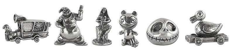 Walt Disney Tim Burtons ' The Nightmare Sooner than Christmas' Monopoly Board Recreation - Image 2