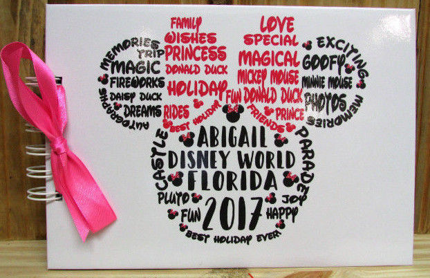 A6-Personalised Walt Walt Disney World World Autograph E-book-Pocket Dimension HARDBACK PROTECTIVE COVERS *** - Image 6