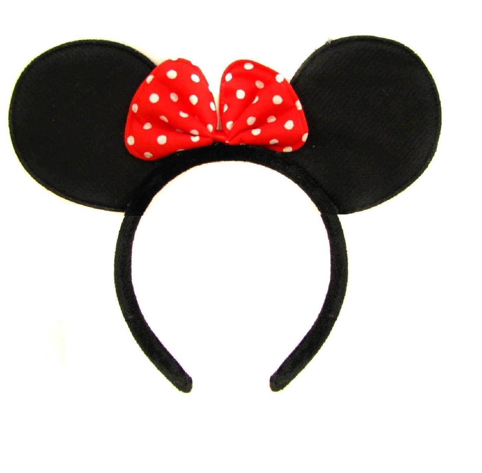 MINNIE MOUSE EARS HEADBAND Fancy Costume Walt Walt Disney Seen Bow Girls Kids Girls Uk - Image 3