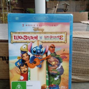 Walt Disney World World Lilo And Sew 1 & 2 Bluray Space Free  Model brand new and sealed