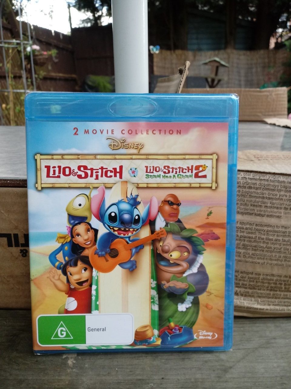 Walt Disney World World Lilo And Sew 1 & 2 Bluray Space Free Model brand new and sealed