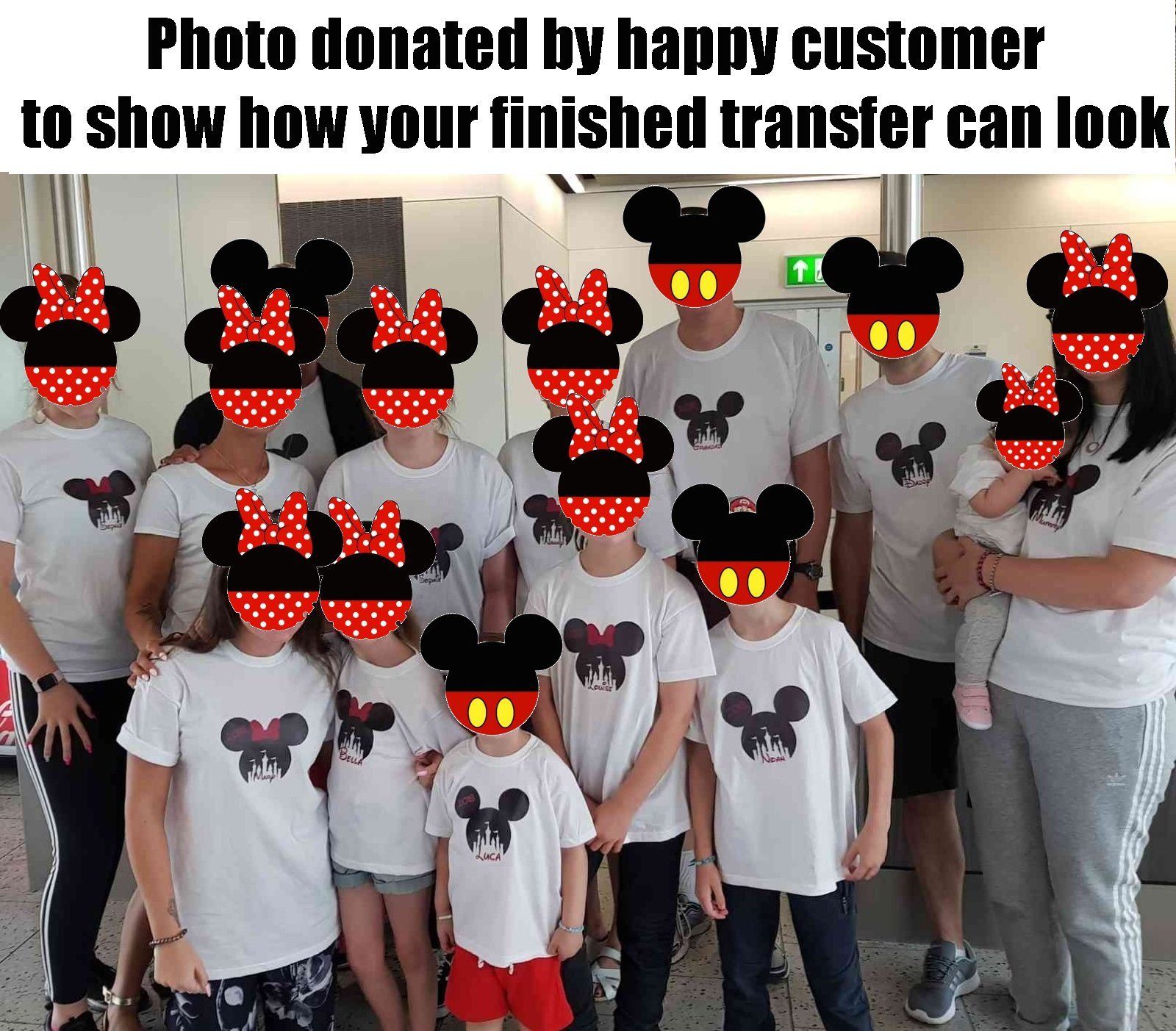 Disney Iron-On T-Shirt Transfers in A5 & A4 - Personalised & Standard Designs - Image 3