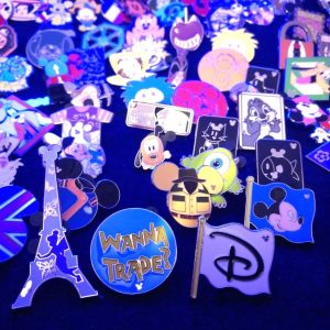 Walt Disney Shopping for and promoting pins Mixed lot of 50 ..