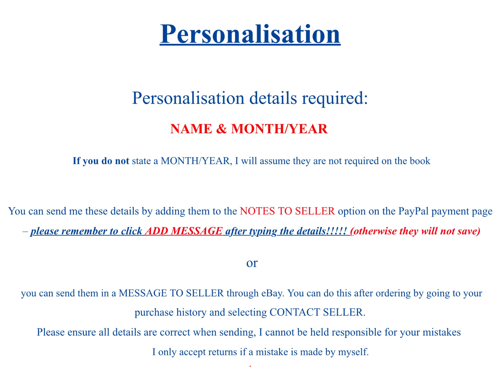 Personalised Disney World Autograph Information - Minnie*Mickey*A6 Pocket Measurement* pgs REVEAL - Image 6