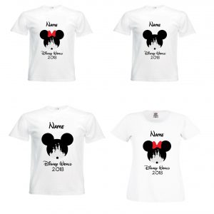 Personalised florida 18  disney world fortress  getaway T shirts  mum dad children