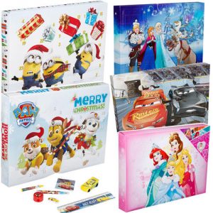 OFFICIAL DISNEY KIDS CHRISTMAS ADVENT CALENDAR SURPRISE TOYS XMAS ACCESSORIES